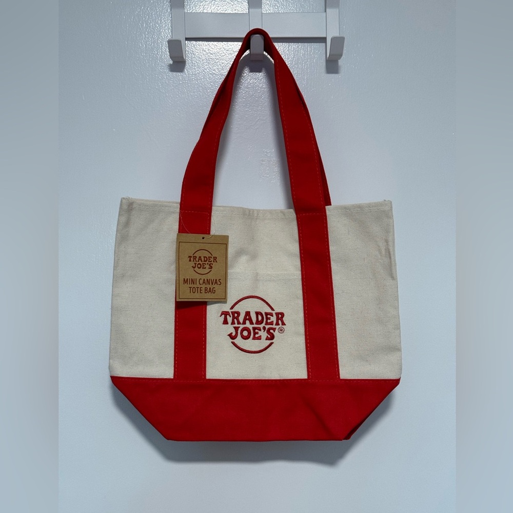 NWT Trader Joe’s Red Mini Tote